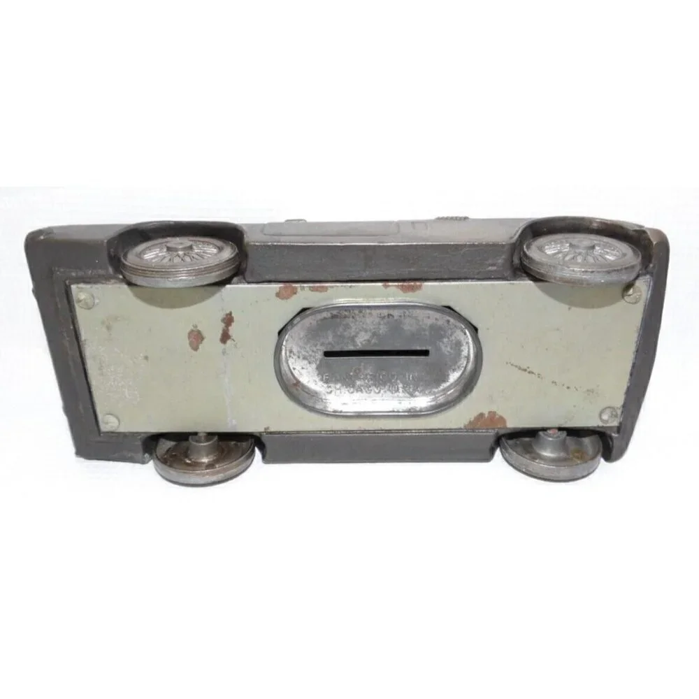BANTHRICO vintage 1974 metal bill, coin bank T-Bird 7